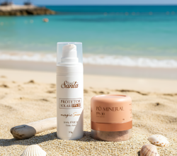 Kit Pele Protegida & Sequinha - Magic Sun + Pó Mineral FPS 30